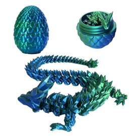 ClcIosis 1 x 3D dragon in egg - dragon toy decoration for home, office, living room, bedroom - creative dragon egg as room decoration