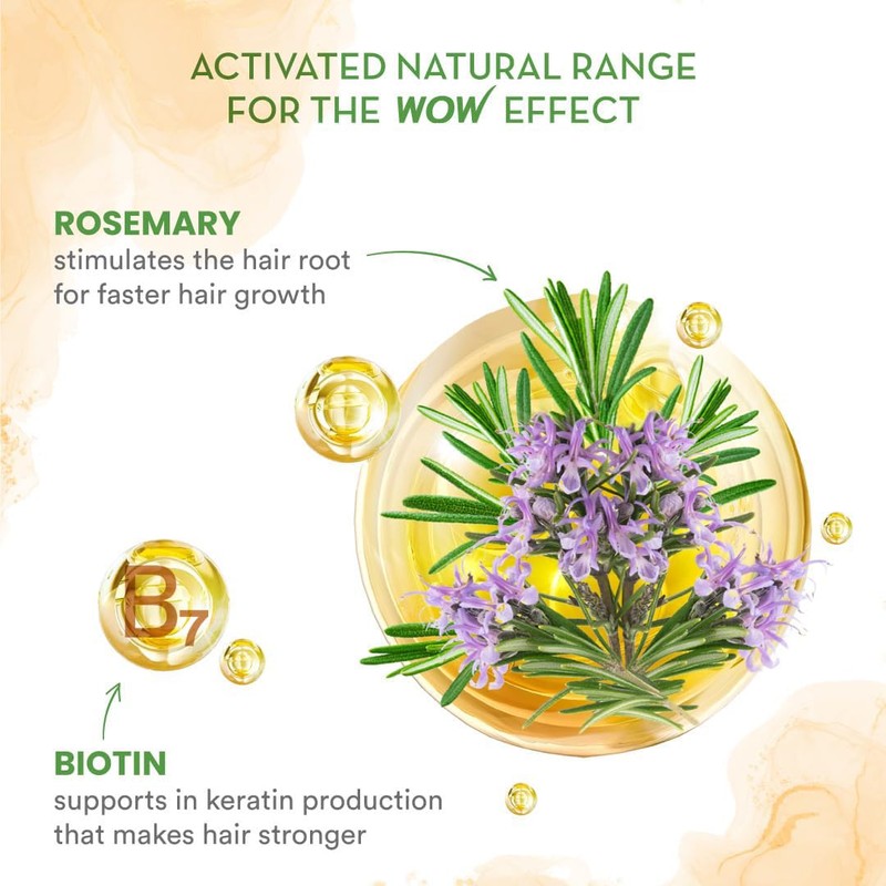 WOW Skin Science Rosemary with Biotin Hair Oil 200ml