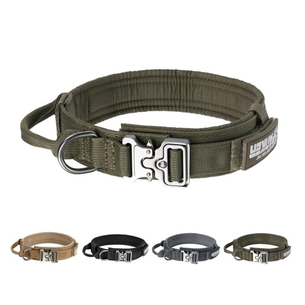EXCELLENT ELITE SPANKER Tactical Dog Collar Adjustable Military Dog Collar