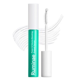 Ruminae Korean Eyelash Growth Serum | Eyebrow Enhancer for Longer and Thicker | Biotin, Peptides & Centella | Prostaglandin-Free, Non-Irritating | Dual Applicator | Korean Skincare | 0.3 fl oz (10 ml)