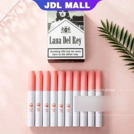 Mz F 10pcs Labiales Lana Del Rey Juego De Lápiz Labial Mate