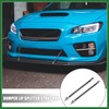 Motoforti 2pcs 11"-13" Car Adjustable Front Bumper Lip Splitter Strut