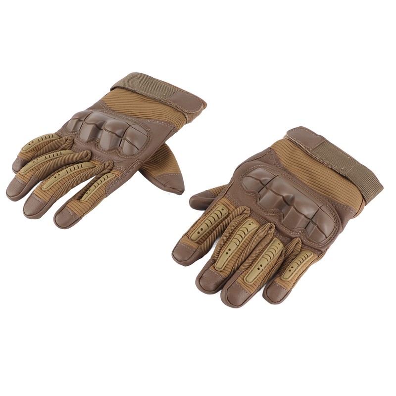 Motorcycle Gloves Hard Knuckle Breathable Good Grip Anti Slip Full