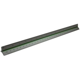 Rumold 195DIN30 Triangular Mass – Ruler 30 cm Aluminium