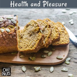 Pumpkin Seeds | Raw - 100% Natural | 1 lb | Unshelled Pepitas Raw | Packed in New York Zip-Seal Bag for Exceptional Freshness by Oh Nuts