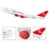 Busyflies Airplane Model Diecast Planes 16cm Virgin Atlantic 747 Model