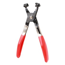 Swivel Flat Band Hose Clamp Pliers Repair Tool Secure Grip Sturdy for Ring Type Flat Band Hose Clamp