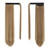 BARSDAR Straight Ponytail Extension - 26 Inch Long Straight Wrap
