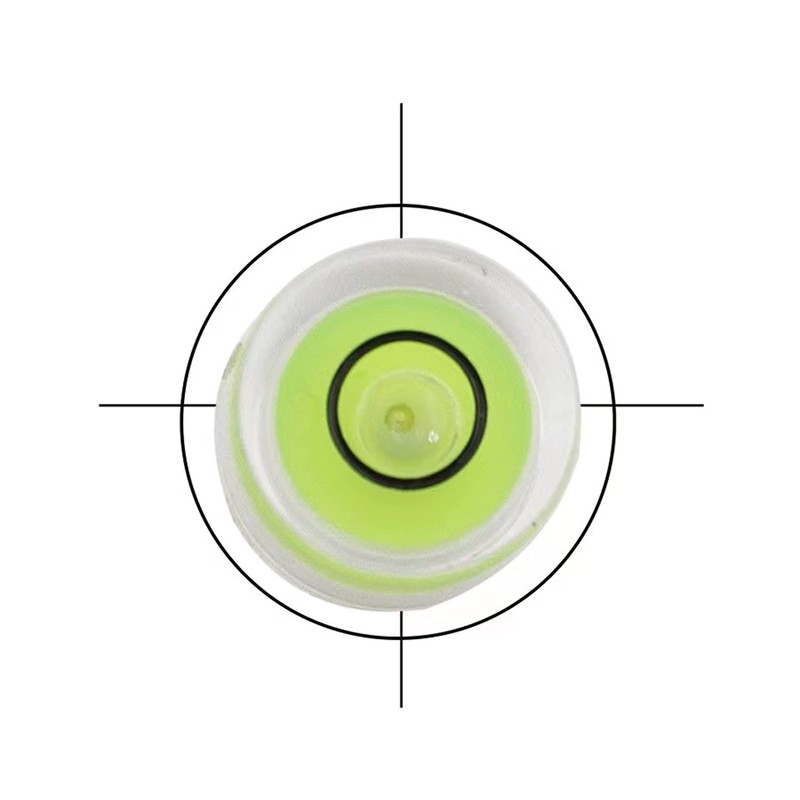 5pcs Round Bubble Level Mini Spirit Level Bullseye Level Measurement