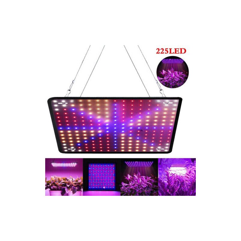 Unbranded 8500W 256 LED Grow Light Panel Full Spectrum Lamp