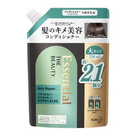 Essential The Beauty Hair Texture Beauty Conditioner, Airy Repair, Refill 24.3 fl oz (720 ml), Damage Repair, Hair Care, Smooth