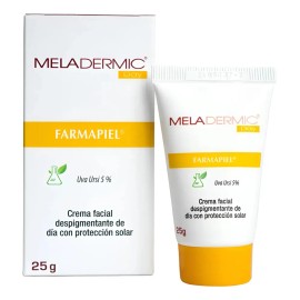 Crema Facial Despigmentante Meladermic Day con FPS20 para Manchas y Paño