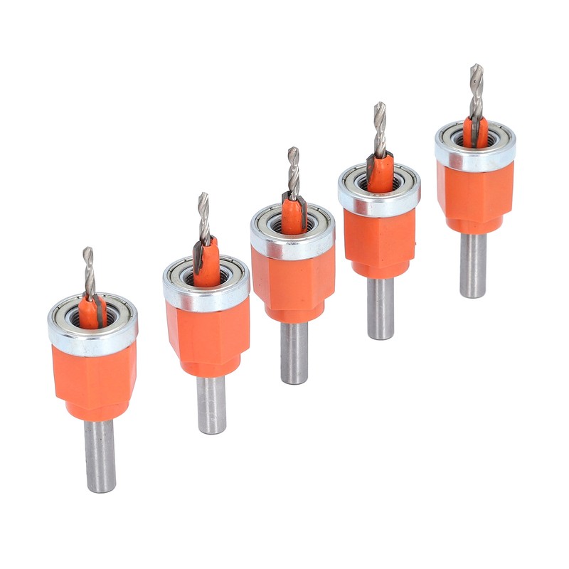 5 Pcs Countersink Drill Bit Set 2.8 3 3.2 3.5