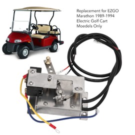 Qiilu Golf Cart Potentiometer 27094 G01 25267 G2 Replacement For EZGO Marathon 1989‑1994 Stainless Steel