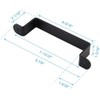 ZEKOO 8.9 Inch Sliding Barn Door Handle Set Barn Door