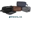 PAVILIA Toiletry Bag for Men, Travel Essentials Shaving Dopp Kit,