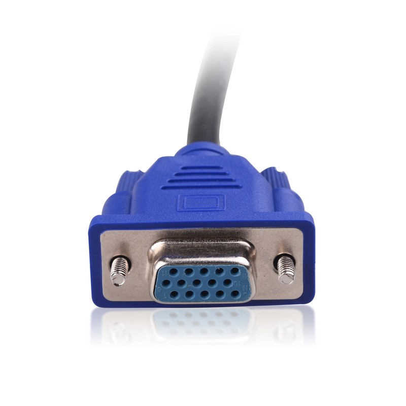 Cable Matters VGA Splitter Cable 0.3m for Screen Duplication, VGA