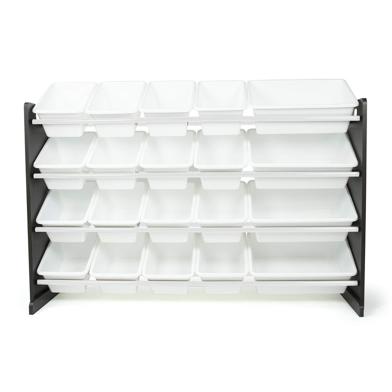 Humble Crew Extra-Large Toy Organizer with 20 Plastic Bins –