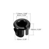 Fielect 30Pcs Cable Snap Bushing Grommets 10mm Mounted Dia Snap