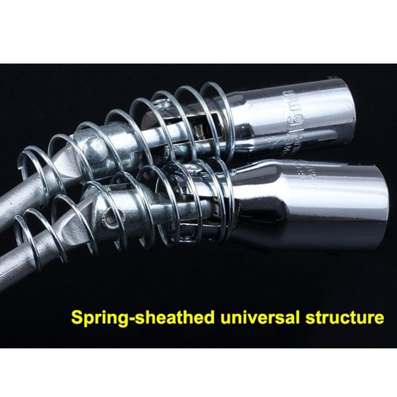 Spark Plug Socket Wrench - Red T-Handle Spark Plug Removal