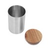 Tea Canister 304 Stainless Steel Tea Container Thicken Tea Sealing