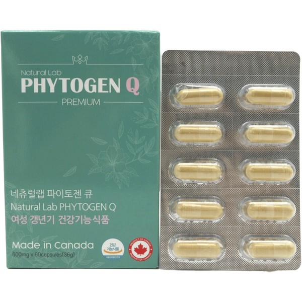 Natural Lab Phytogen Q 36g, 60 tablets, 1 unit / 네츄럴랩 파이토젠 큐 36g, 60정, 1개