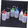 Gatuida 25Pcs Precision Applicator Bottles for Pigment and Glue Squeeze