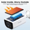 Cinnado Security Cameras Wireless Outdoor - Home Security Cameras Solar