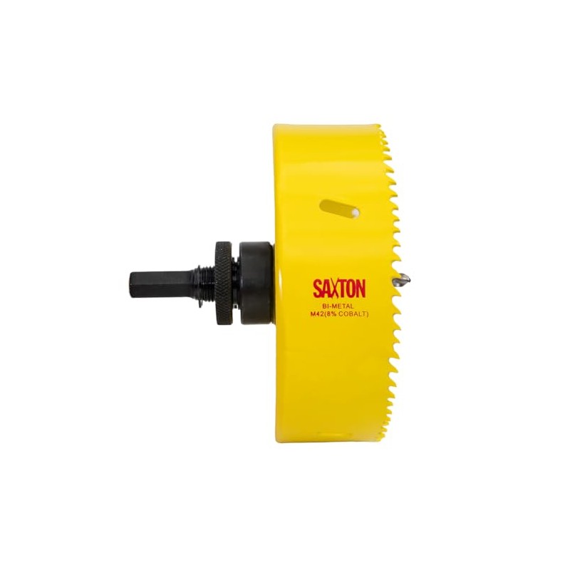 Saxton HSS Hole Saw Cutter M42 Bi-Metal 8% Cobalt Heavy
