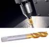 M10x1.5mm Spiral Fluted Tap High Speed Steel Thread Cutter Screw