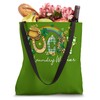 Lucky Laundry Worker St Patricks Day Matching Shamrock Tote Bag