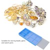 Watch Parts Organizer, Plastic 8 Grids Storage Box Tool Plastic