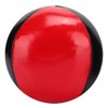 3 Pcs Juggling Balls Red Black PU Leather High End