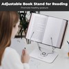 Book Stand for Reading - Adjustable Book Holder with 360°