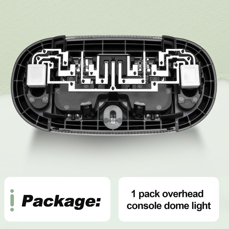 Overhead Console Dome Light Interior Front Reading Lamp Compatible with