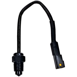 QuickCar Racing Products Temperature Sending Unit, 2 Wire, Electric, 0-320 Degrees, 1/8 in NPT Male, Each