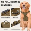 Xihan Tactical Dog Harness for Large Dogs,No Pull Adjustable Dog