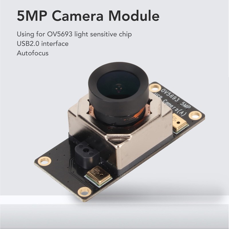 USB 2.0 Camera Module Autofocus 5MP Plug and Play HD