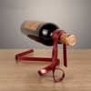 Ceramoon Pack of 2 Pcs Table Wine Holder Floating Ribbon
