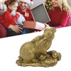 Bunny Statue Sturdy Brass Retro Look Fine Details Stable Durable