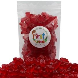 FirstChoiceCandy Gummy Bears (Red Wild Cherry, 1 LB)