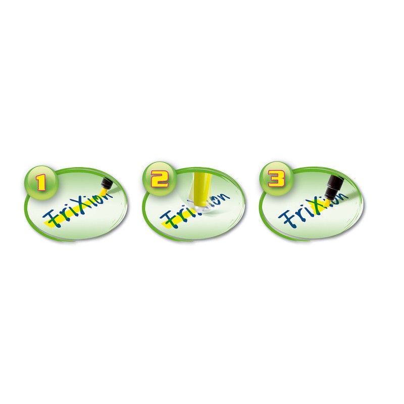 Pilot Frixion Highlighter Pens (Set of 6), Soft pastel assorted