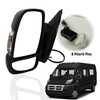 Driver Side Mirror Compatible with 2014-2024 Ram Promaster 1500 2500
