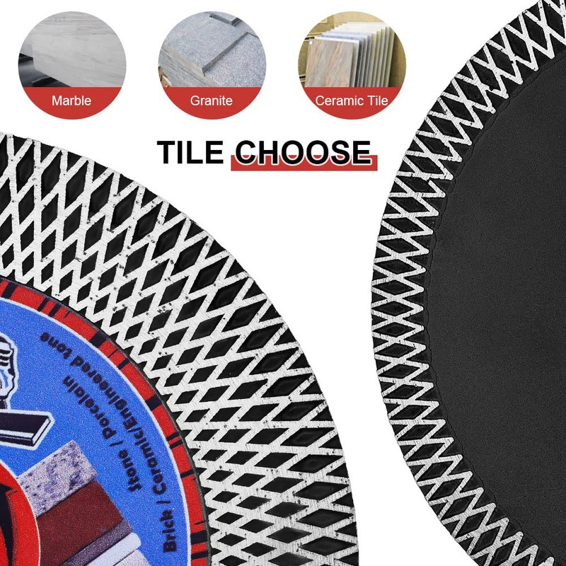 Diapro 5" Tile Saw Blade Diamond Blade for Cutting and