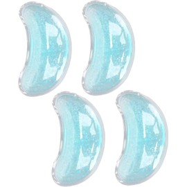 Parches reutilizables debajo de los ojos, 2 pares de almohadillas gel para ojos fríos y calientes/paquete hielo para hinchados, ojeras y bolsas