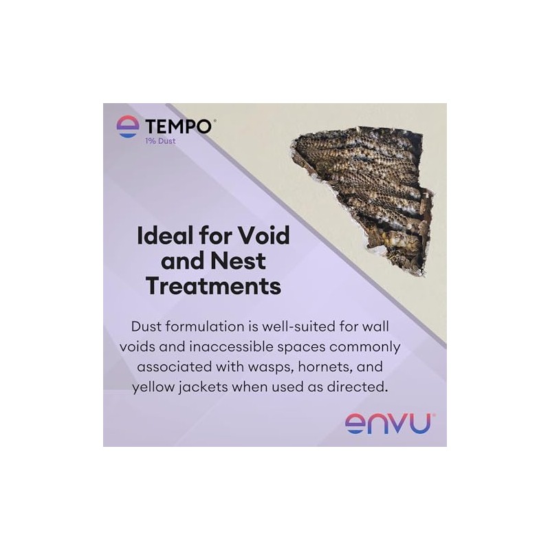 Tempo 1% Dust Insecticide 1.25 lbs | Ready-to-Use Cyfluthrin Bug