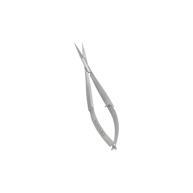 Stainless Steel Spring Scissors - Fine Tip Micro Iris Snips