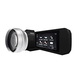 Wide Angle Lens for Panasonic HC-VX981K, HC-WXF991K & HC-V770K (0.5X)