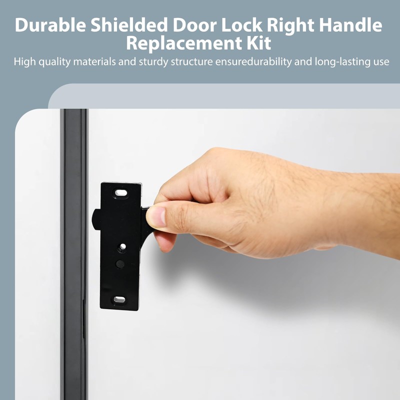 Dirvcp Replacement Kit for RV Screen Door Lock - Heavy-Duty