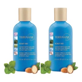 Set De 2 Shampoo Anticaspa Scalp Aid Terramar Envío Gratis